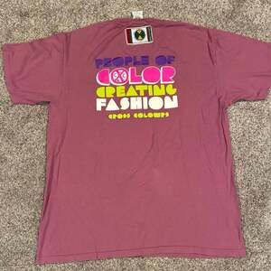 Cross Colours People Of Color Creating Fashion Size M T-Shirt